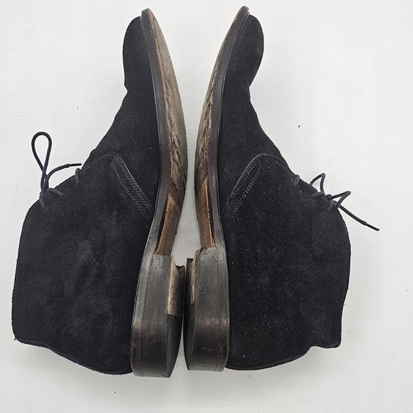 Gordon Rush Midnight Blue Suede Chukka Lace Boots Size 9.5 - Picture 6 of 11